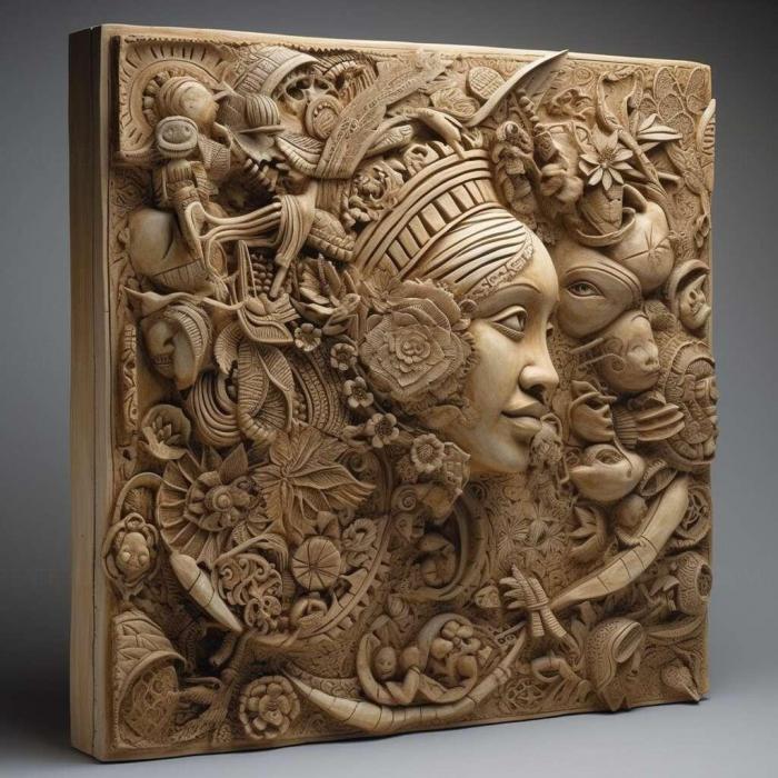 نموذج ثلاثي الأبعاد لآلة CNC 3D Art 